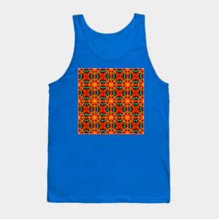 Moroccan arabic oriental tile pattern Tank Top